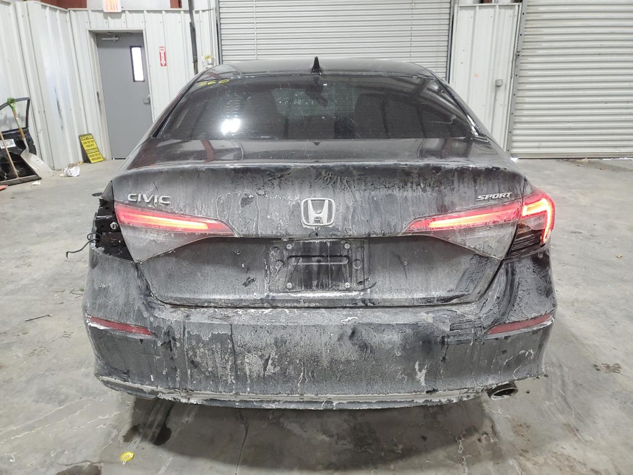 2022 Honda Civic VIN 2HGFE2F59NH599804 Copart auction photo, front end / rear end damage thumbnail 6