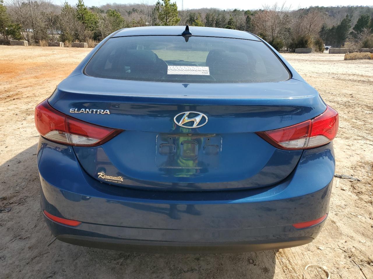 2015 Hyundai Elantra VIN KMHDH4AE6FU277941 Copart auction photo, mechanical / minor dent/scratches damage thumbnail 6