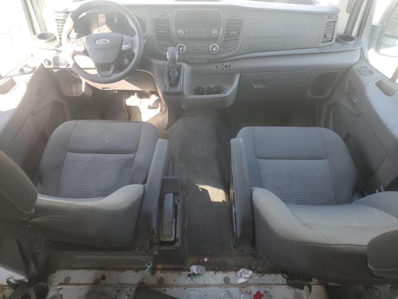 2020 Ford Transit VIN 1FTBR1C88LKA52264 Copart auction photo, rear end damage thumbnail 8
