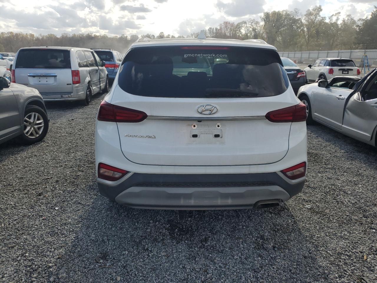 2019 Hyundai Santa Fe VIN 5NMS33AD8KH043393 Copart auction photo, water/flood damage thumbnail 6
