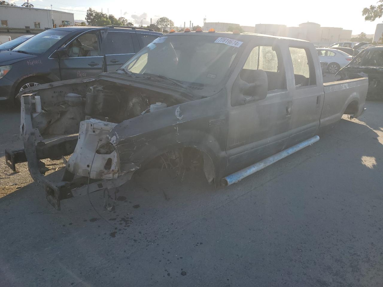 2002 Ford F350 VIN 1FTSW31F82EA73134