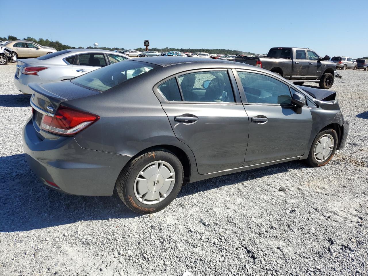 2013 Honda Civic VIN 2HGFB2F66DH528530 Copart auction photo, front end / minor dent/scratches damage thumbnail 3