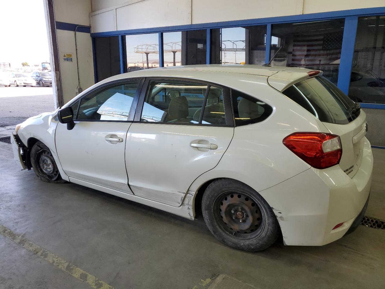 2012 Subaru Impreza VIN JF1GPAA63CH208260 Copart auction photo, front end / side damage thumbnail 2