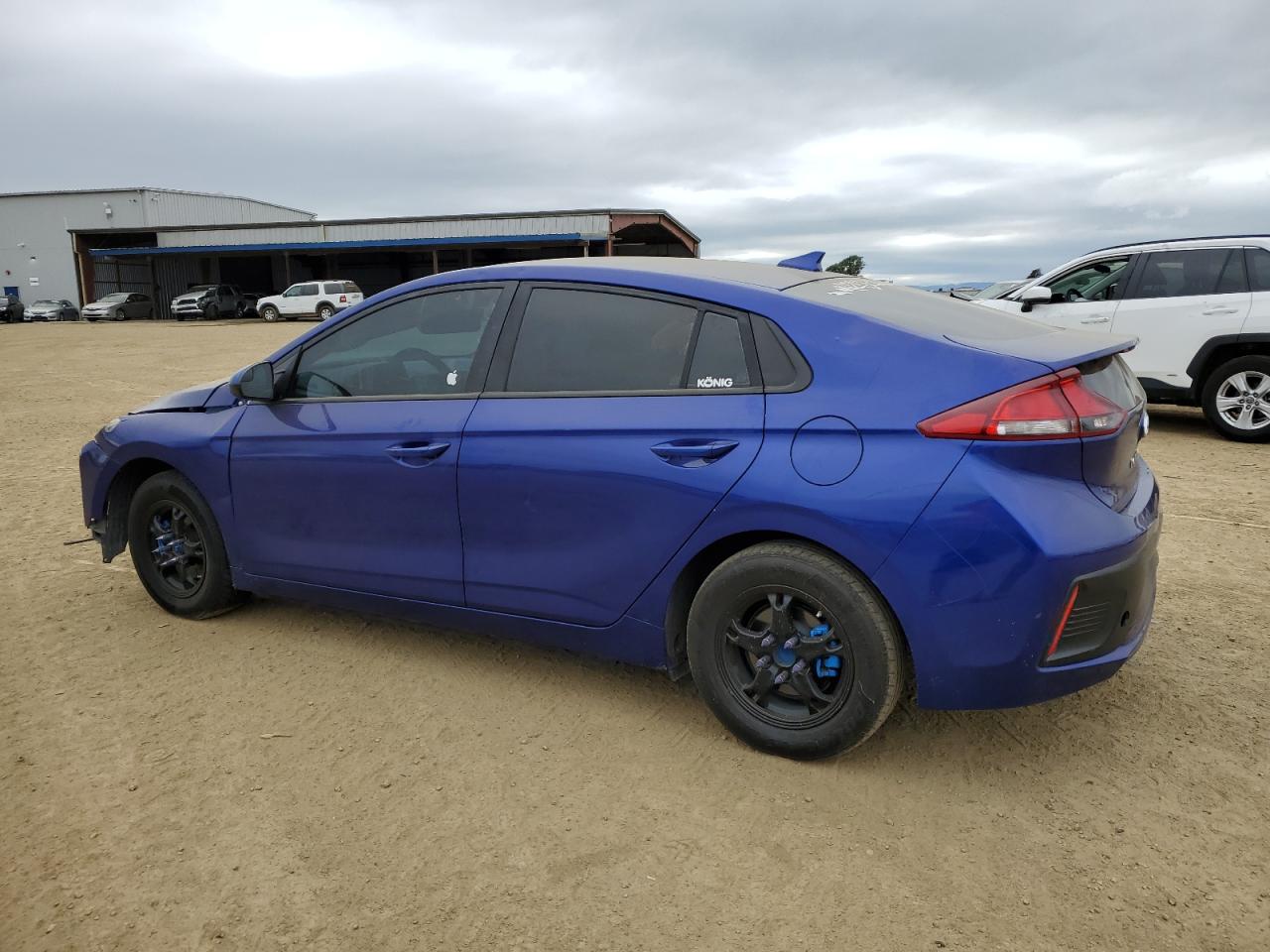2019 Hyundai IONIQ VIN KMHC65LC4KU180704 Copart auction photo, front end / side damage thumbnail 2