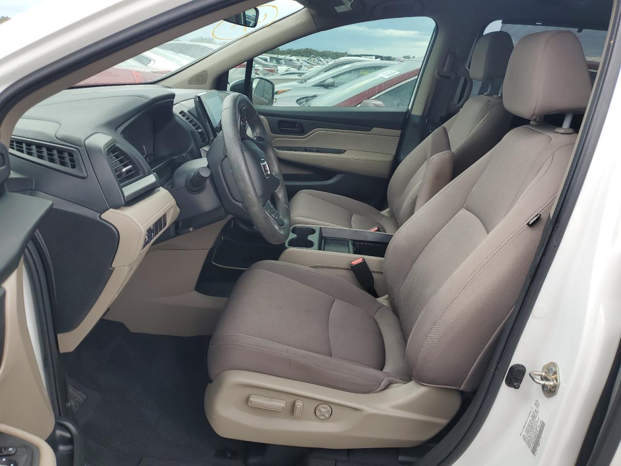2021 Honda Odyssey VIN 5FNRL6H56MB013621 Copart auction photo, water/flood damage thumbnail 7