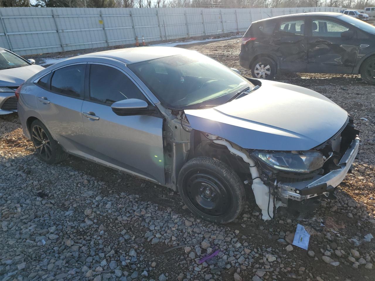 2021 Honda Civic VIN 2HGFC2F88MH541150 Copart auction photo, front end / minor dent/scratches damage thumbnail 4