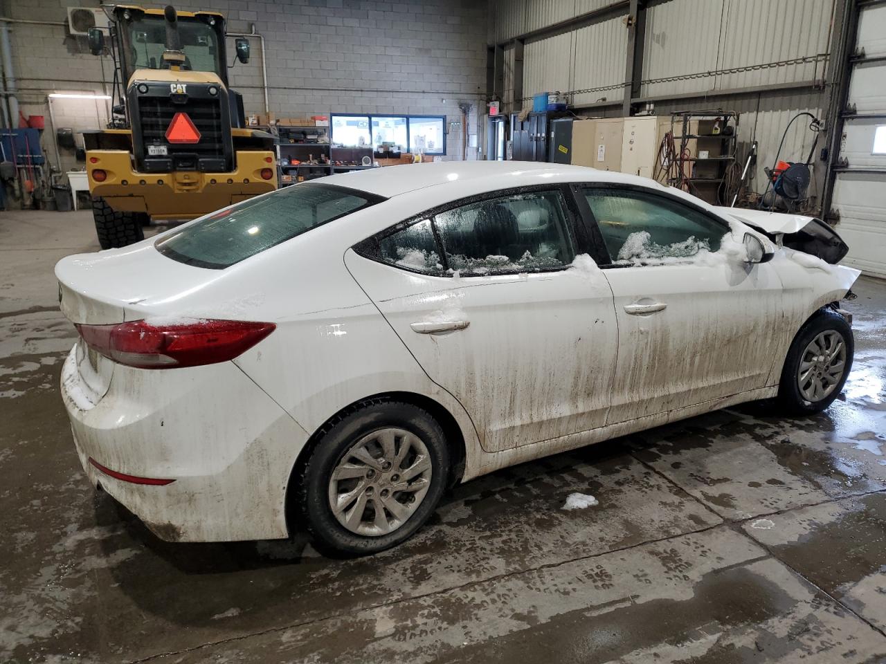 2017 Hyundai Elantra VIN 5NPD74LF6HH105340 Copart auction photo, front end damage thumbnail 3