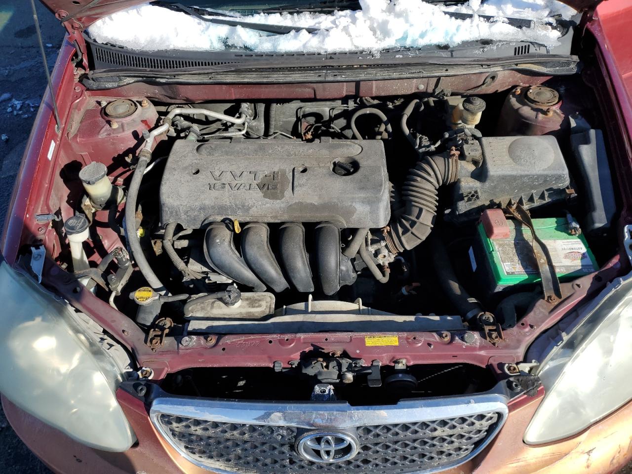 2006 Toyota Corolla VIN 1NXBR32E06Z570828 Copart auction photo, front end / minor dent/scratches damage thumbnail 12
