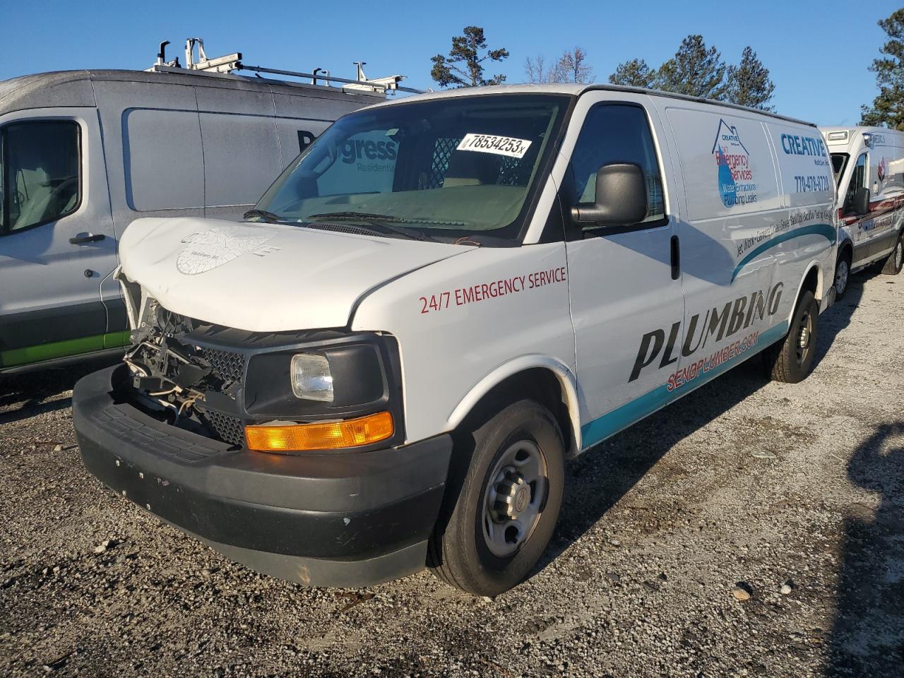 2017 Chevrolet Express VIN 1GCZGHFF4H1105725