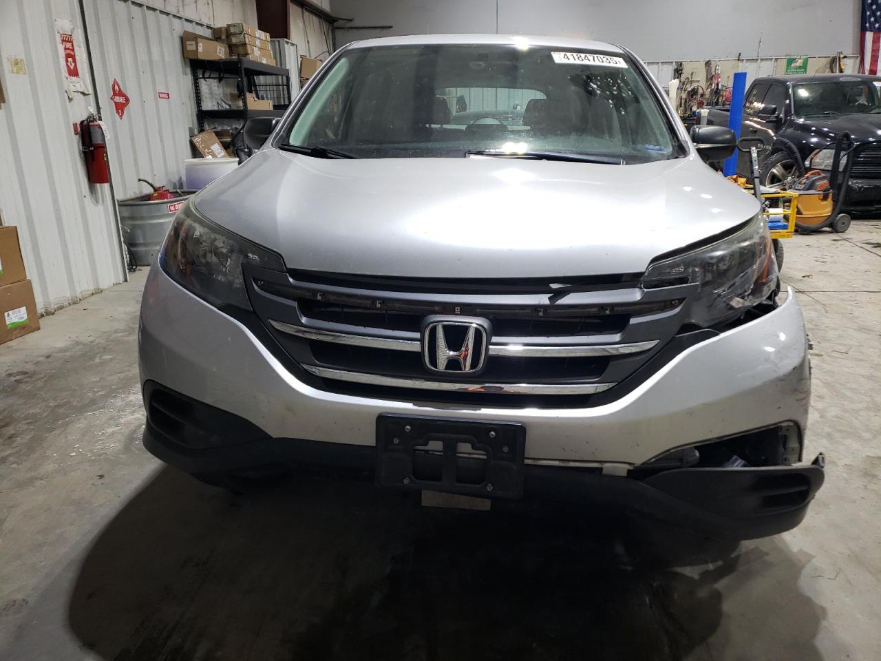 2013 Honda CR-V VIN 2HKRM4H33DH652699 Copart auction photo, front end / undercarriage damage thumbnail 5
