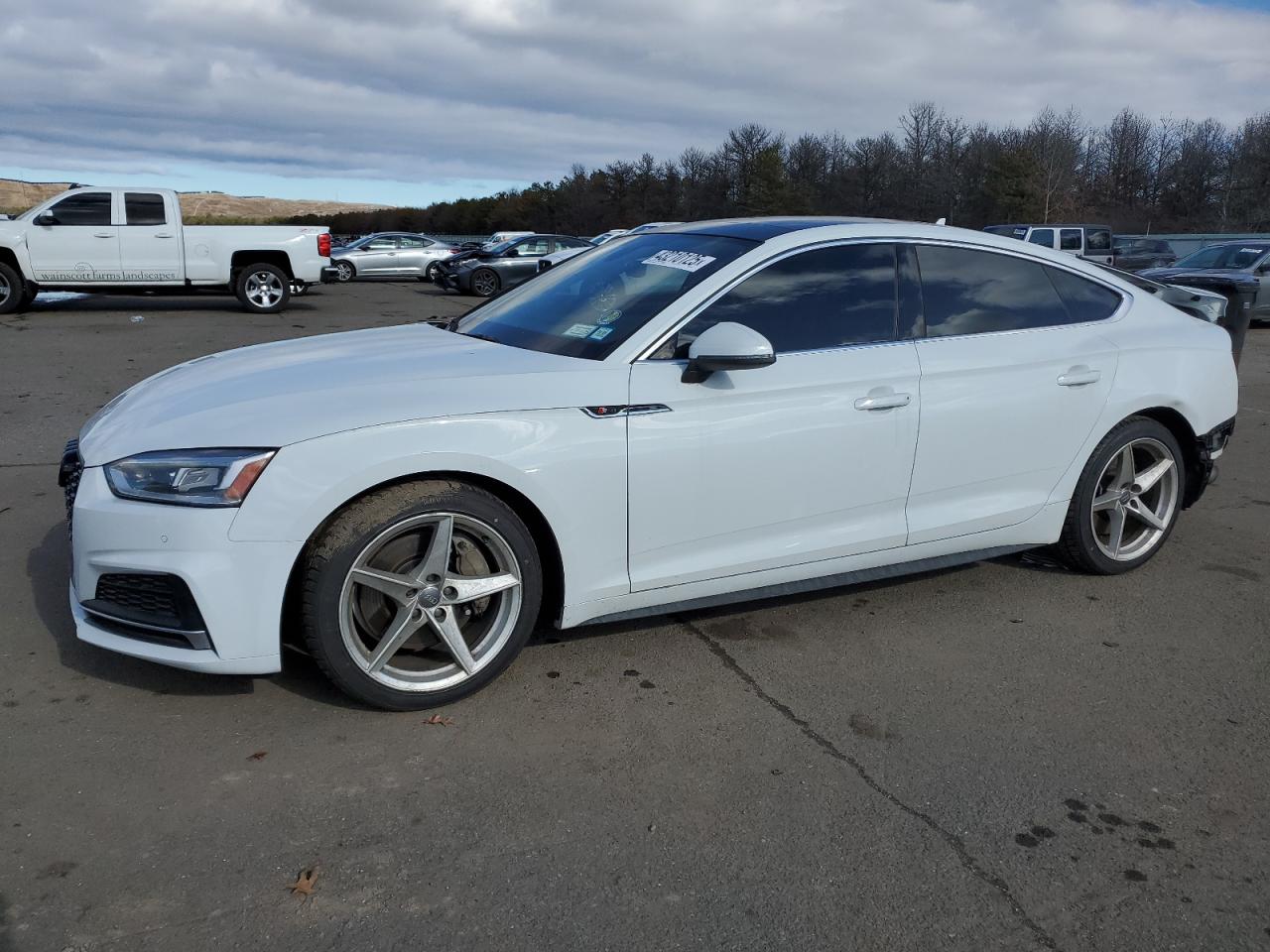 2019 Audi A5 VIN WAUENCF52KA096946