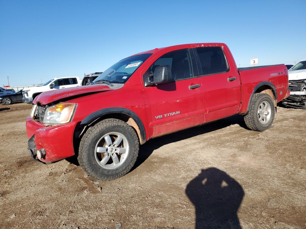 2012 Nissan Titan VIN 1N6BA0EC3CN313069