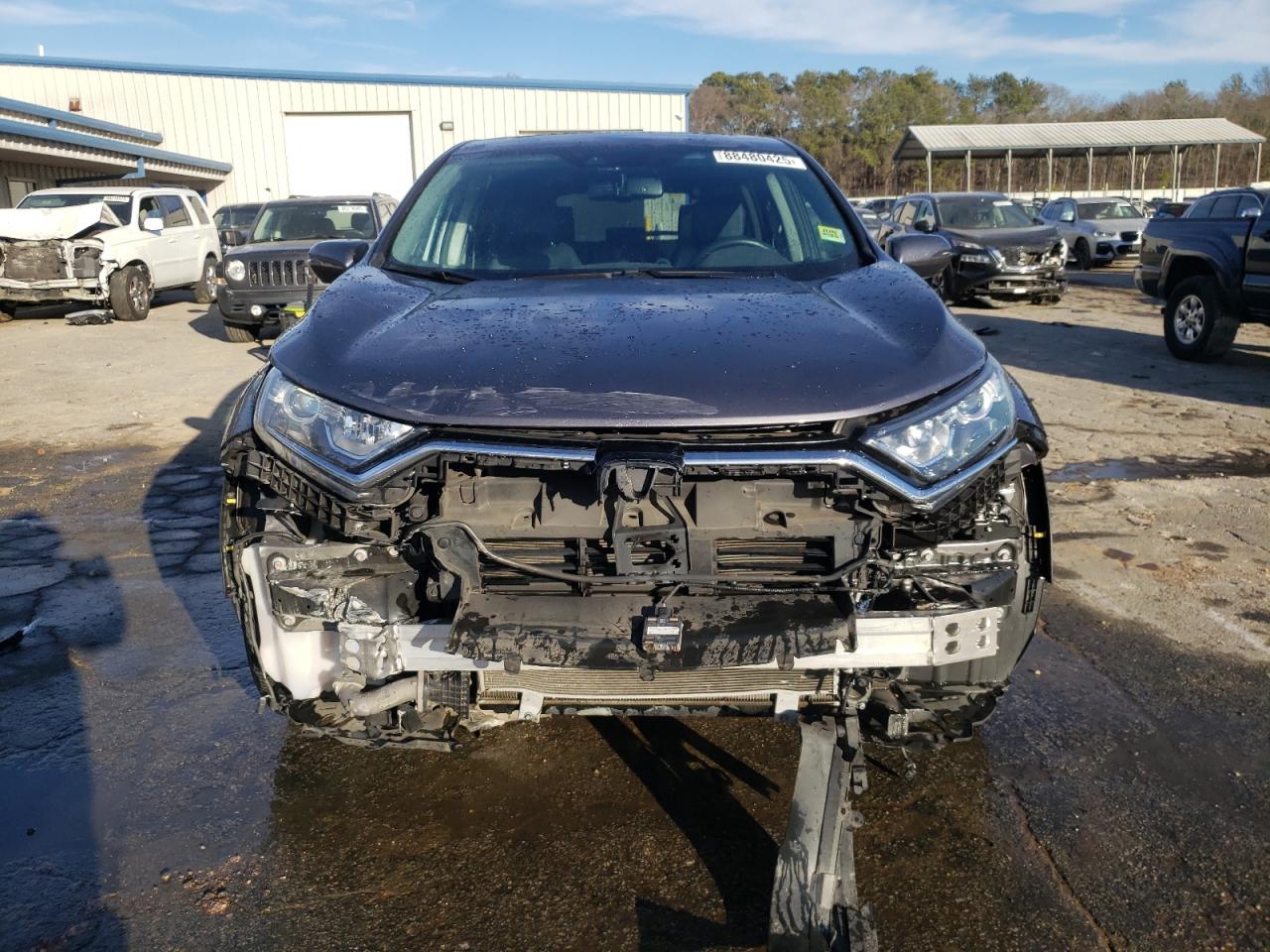 2021 Honda CR-V VIN 7FARW1H83ME023743 Copart auction photo, front end / rear end damage thumbnail 5