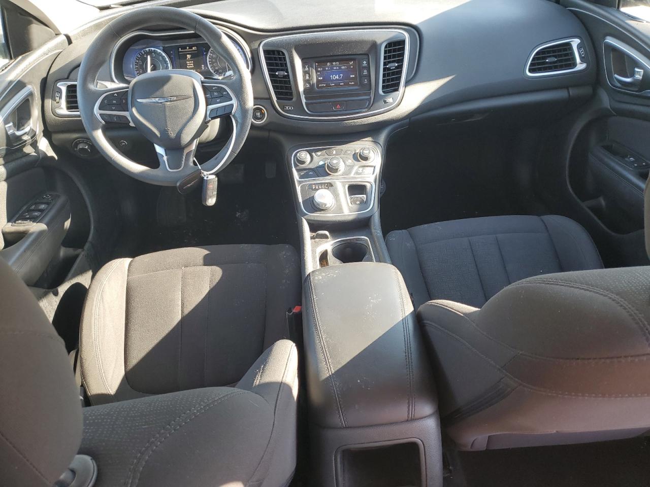2015 Chrysler 200 VIN 1C3CCCAB1FN760296 Copart auction photo, rear end damage thumbnail 8