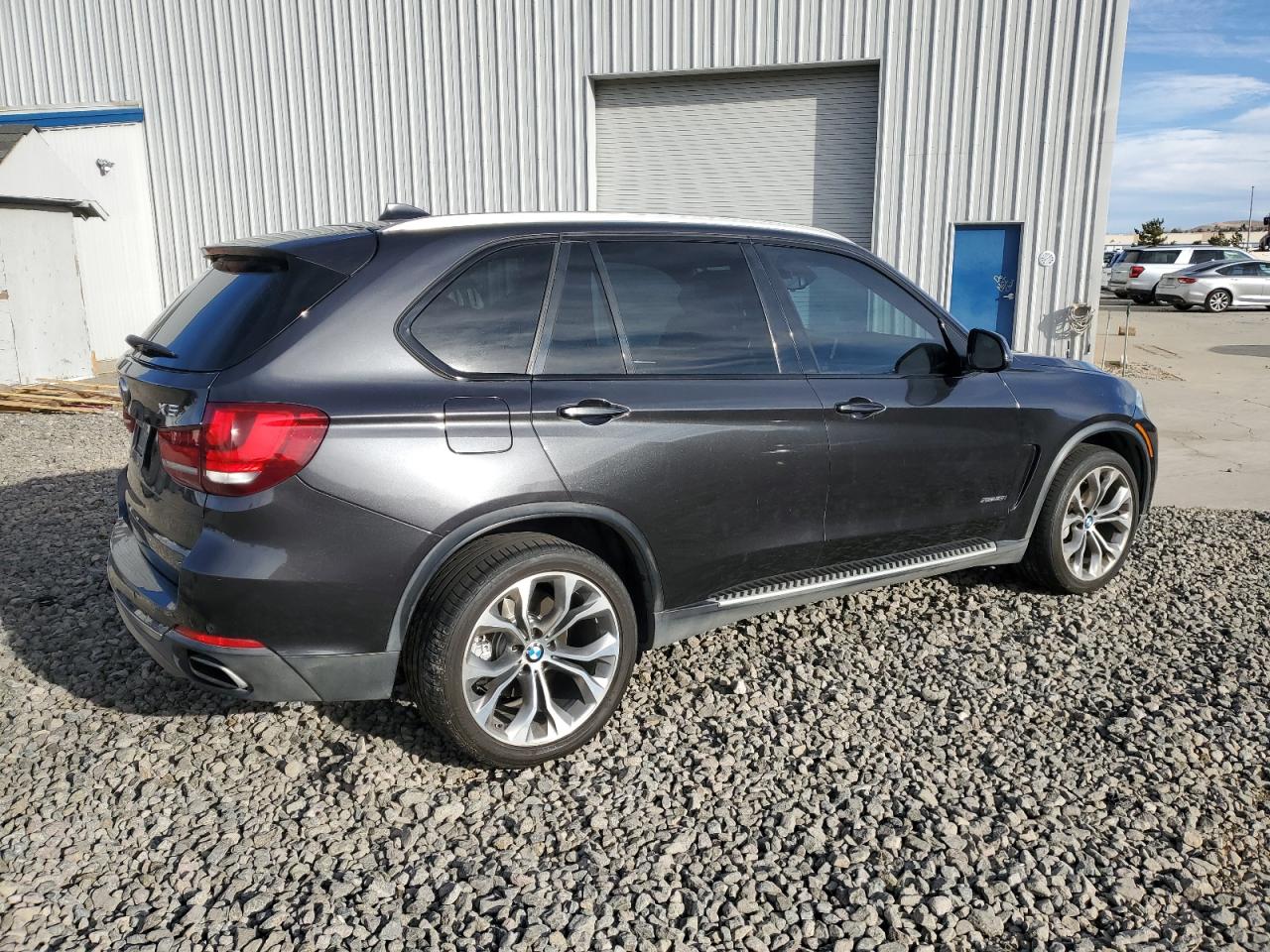 2015 BMW X5 VIN 5UXKR6C57F0J79041 Copart auction photo, side damage thumbnail 3