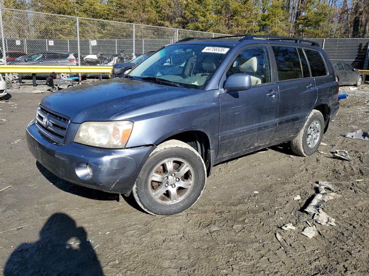 2004 Toyota Highlander VIN JTEEP21A040043212