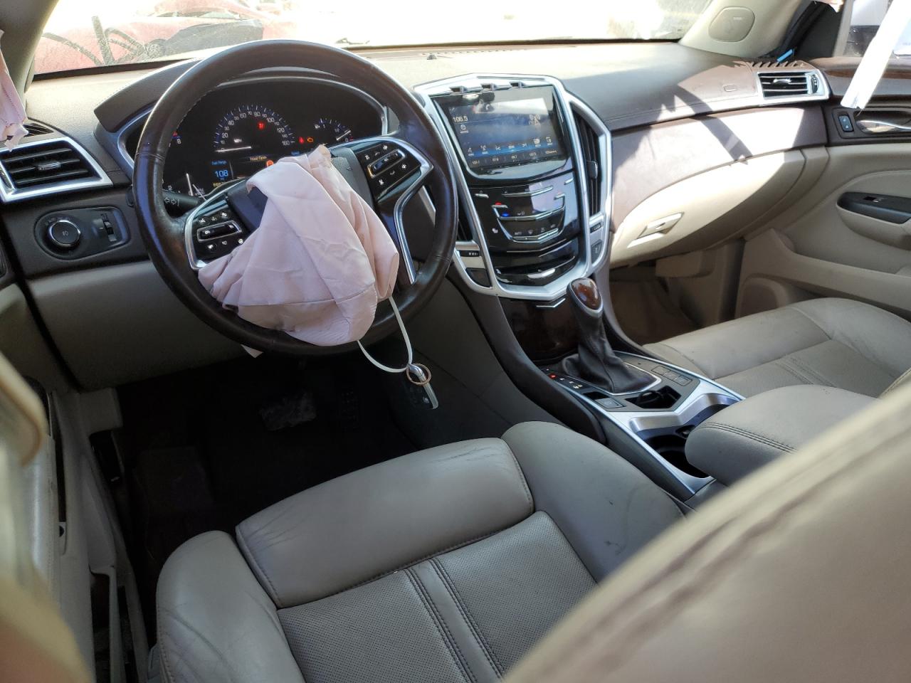 2015 Cadillac SRX VIN 3GYFNCE36FS578910 Copart auction photo, front end damage thumbnail 8