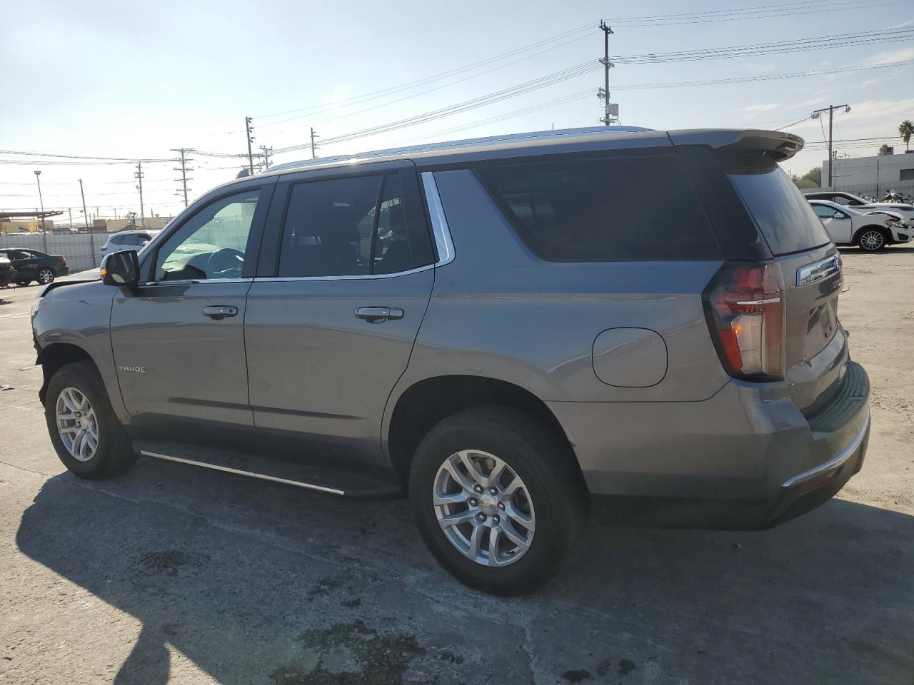 2021 Chevrolet Tahoe VIN 1GNSCNKD5MR227948 Copart auction photo, front end damage thumbnail 2