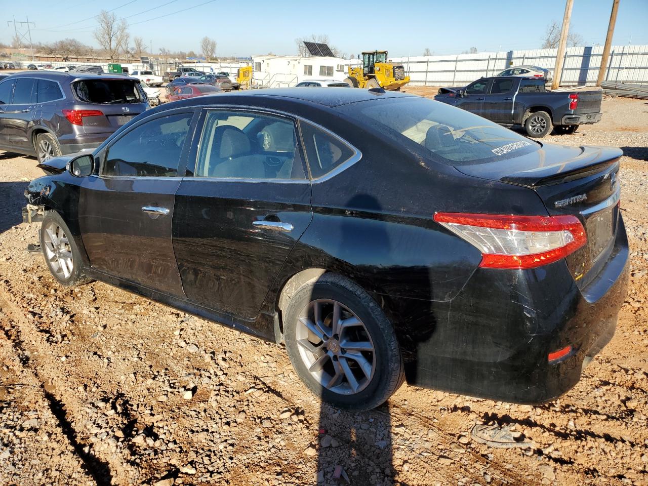 2015 Nissan Sentra VIN 3N1AB7AP2FY272649 Copart auction photo, front end / minor dent/scratches damage thumbnail 2