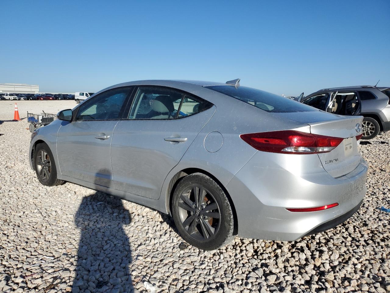 2018 Hyundai Elantra VIN 5NPD84LF4JH308696 Copart auction photo, vandalism / minor dent/scratches damage thumbnail 2