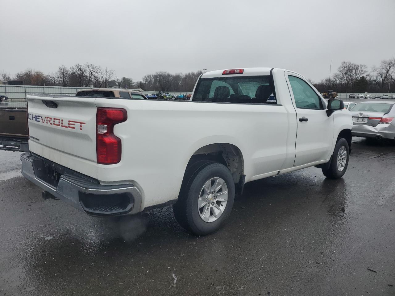2021 Chevrolet Silverado VIN 3GCNWAEF5MG343296 Copart auction photo, front end damage thumbnail 3