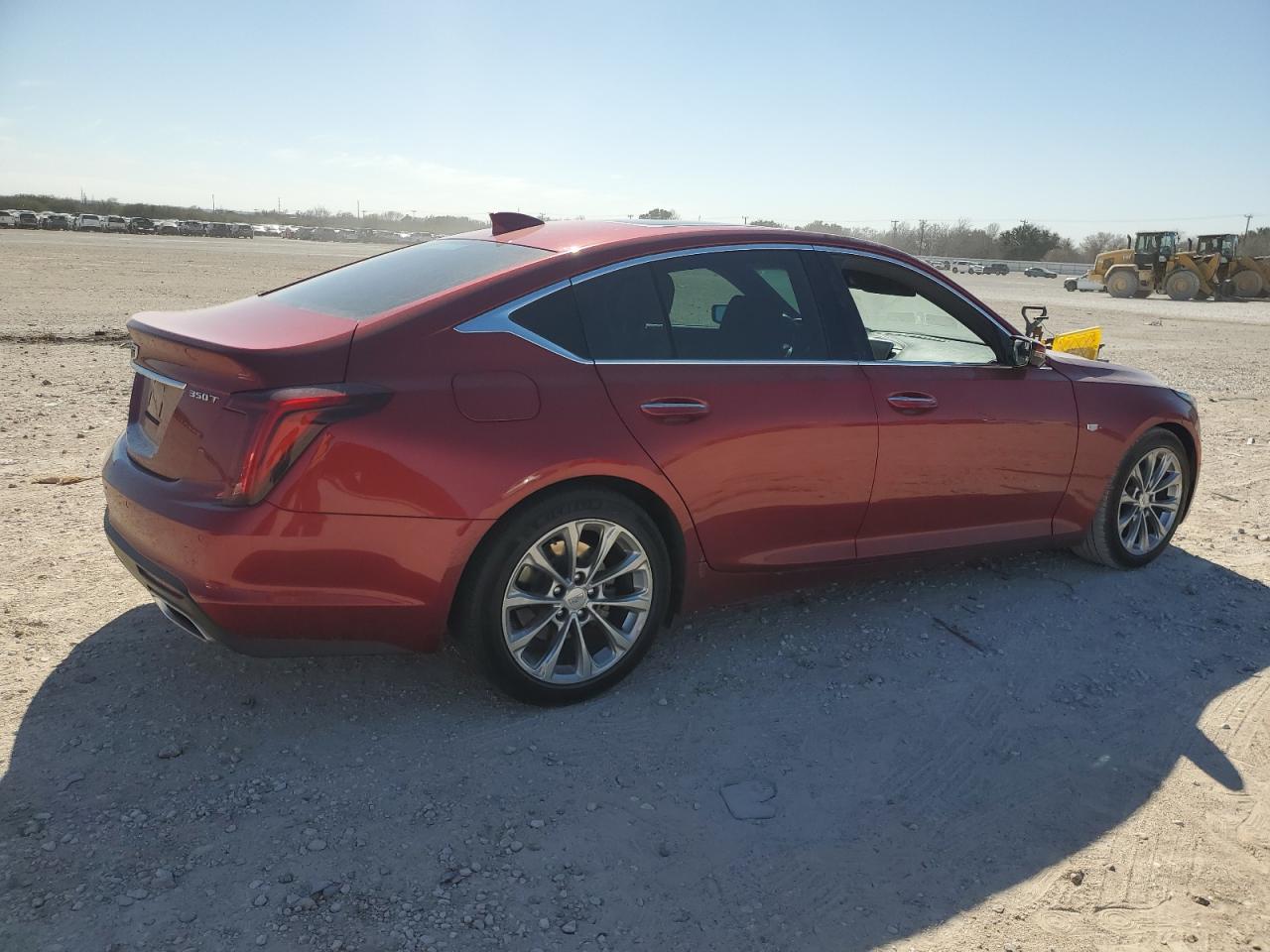 2021 Cadillac CT5 VIN 1G6DN5RK9M0116522 Copart auction photo, burn - engine damage thumbnail 3