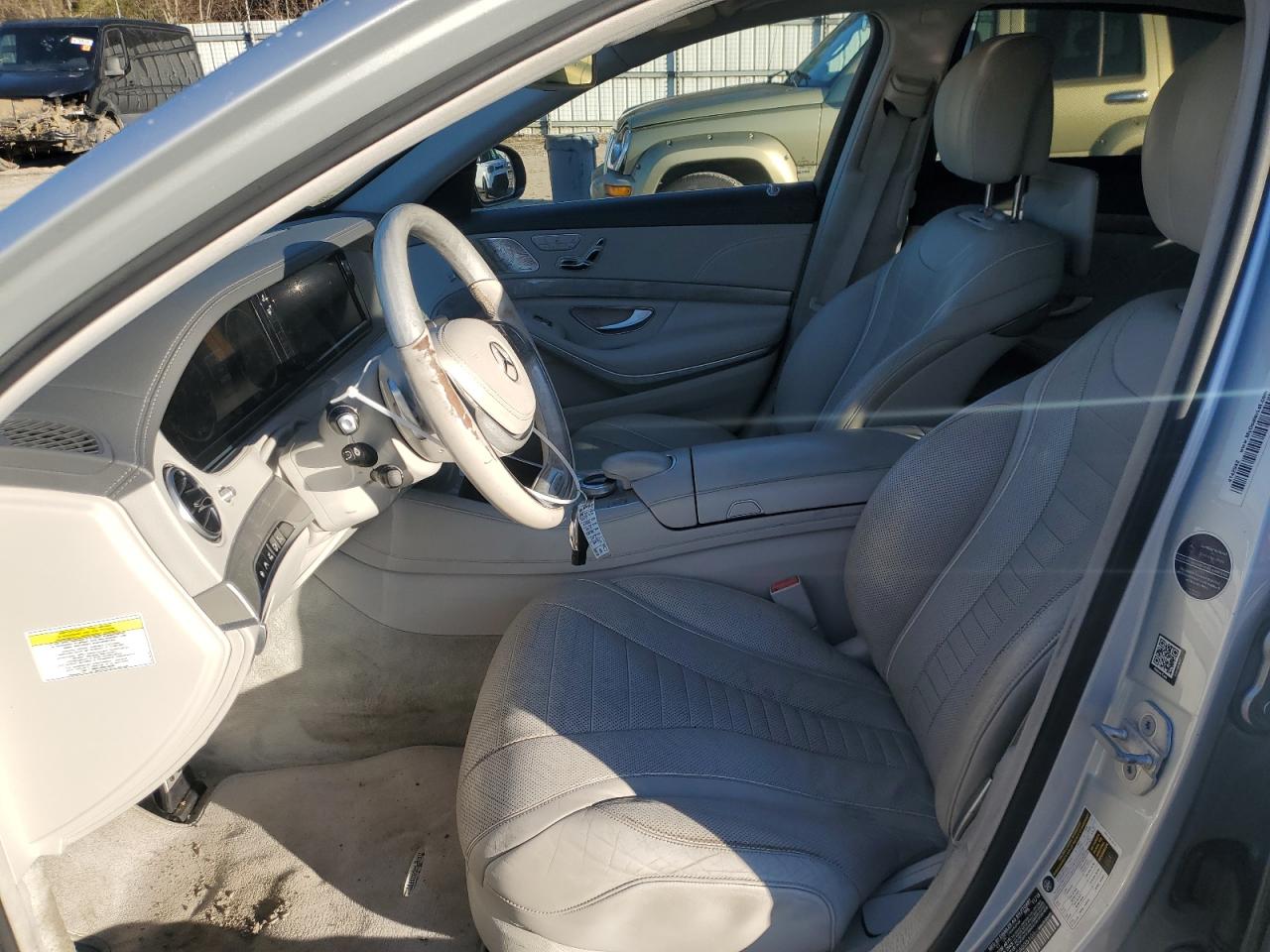 2014 Mercedes-Benz S-klasse VIN WDDUG8CB3EA035101 Copart auction photo, all over damage thumbnail 7