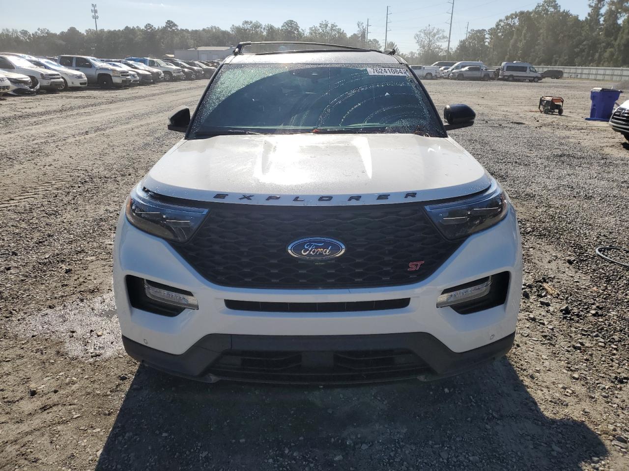 2022 Ford Explorer VIN 1FM5K7GC7NGB99812 Copart auction photo, top/roof damage thumbnail 5