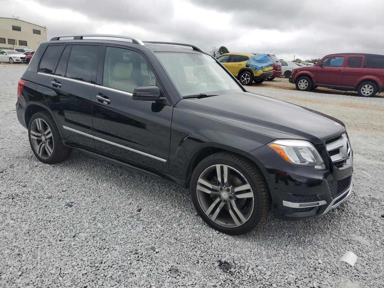 2015 Mercedes-Benz GLK-klasse VIN WDCGG5HB2FG432936 Copart auction photo, front end / undercarriage damage thumbnail 4