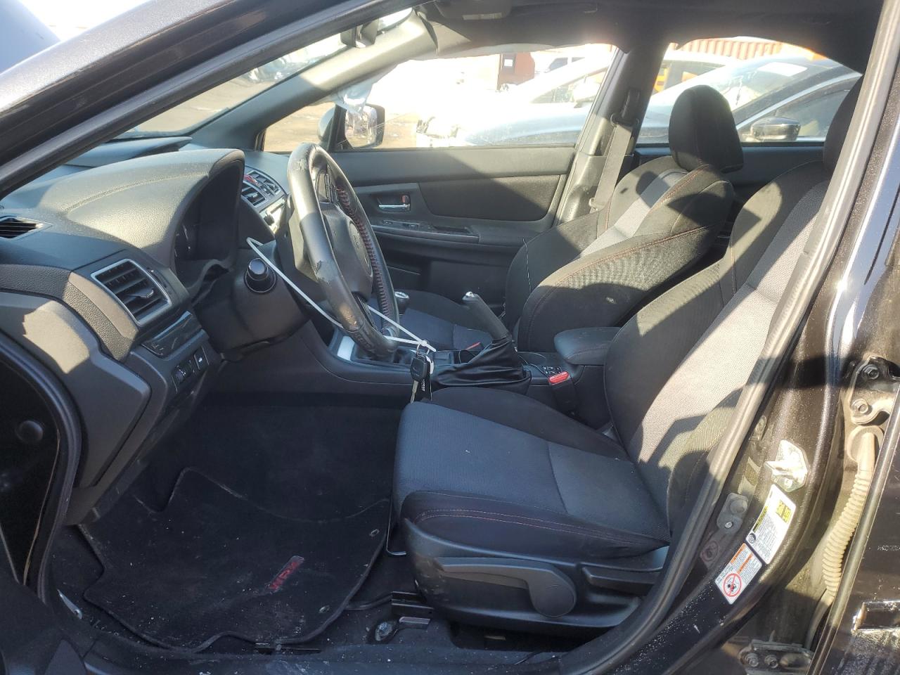 2017 Subaru WRX VIN JF1VA1F60H9814814 Copart auction photo, side / front end damage thumbnail 7