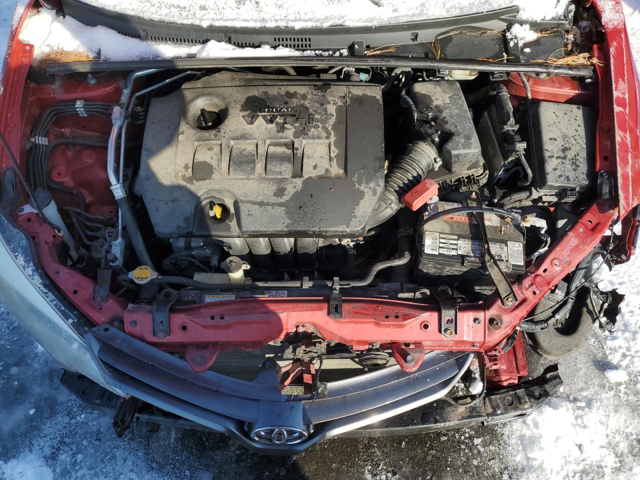 2016 Toyota Corolla VIN 2T1BURHE7GC502621 Copart auction photo, rollover damage thumbnail 11