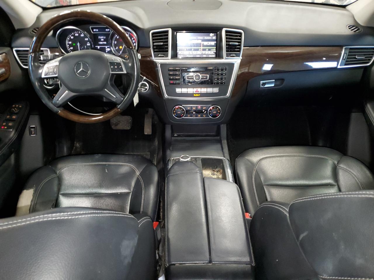 2012 Mercedes-Benz M-klasse VIN 4JGDA5HBXCA027301 Copart auction photo, rear end damage thumbnail 8