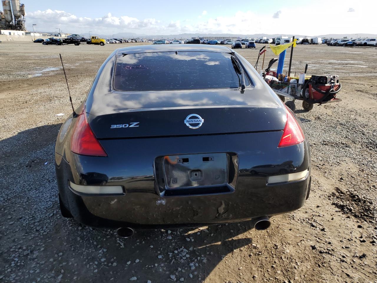 2005 Nissan 350Z VIN JN1AZ34D55M603330 Copart auction photo, front end damage thumbnail 6