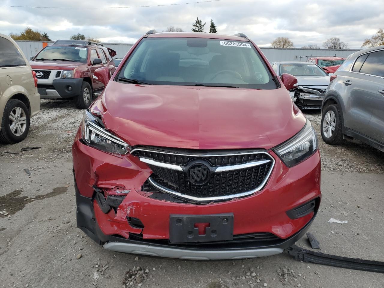 2019 Buick Encore VIN KL4CJASB4KB792346 Copart auction photo, front end damage thumbnail 5