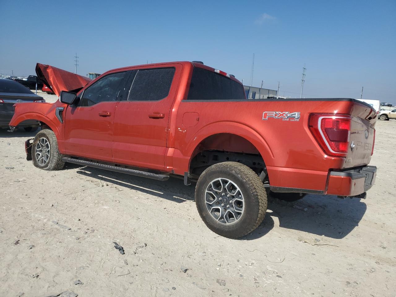 2023 Ford F-150 VIN 1FTFW1E51PKF96091 Copart auction photo, front end damage thumbnail 2