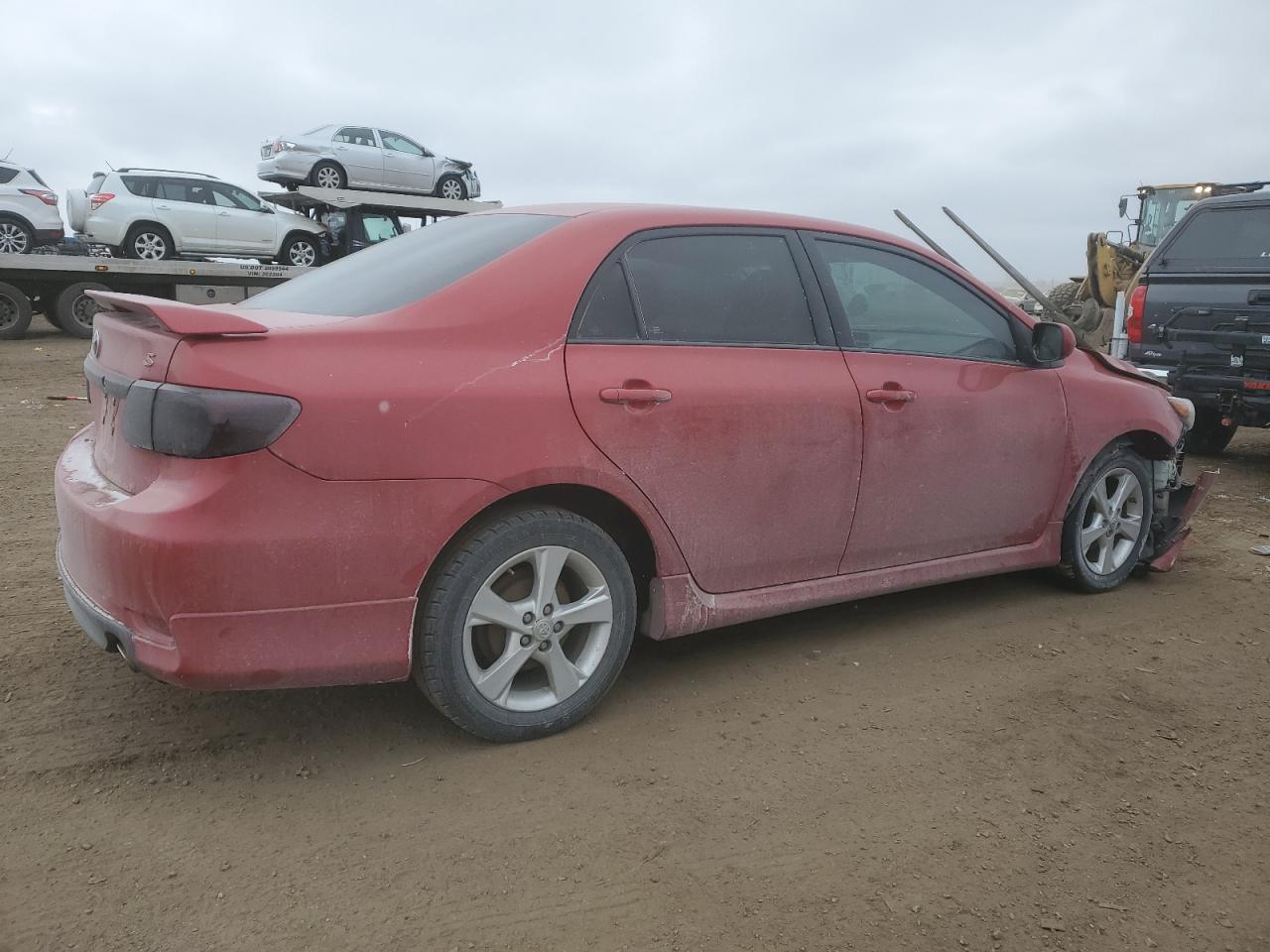 2012 Toyota Corolla VIN 2T1BU4EE6CC874789 Copart auction photo, front end damage thumbnail 3