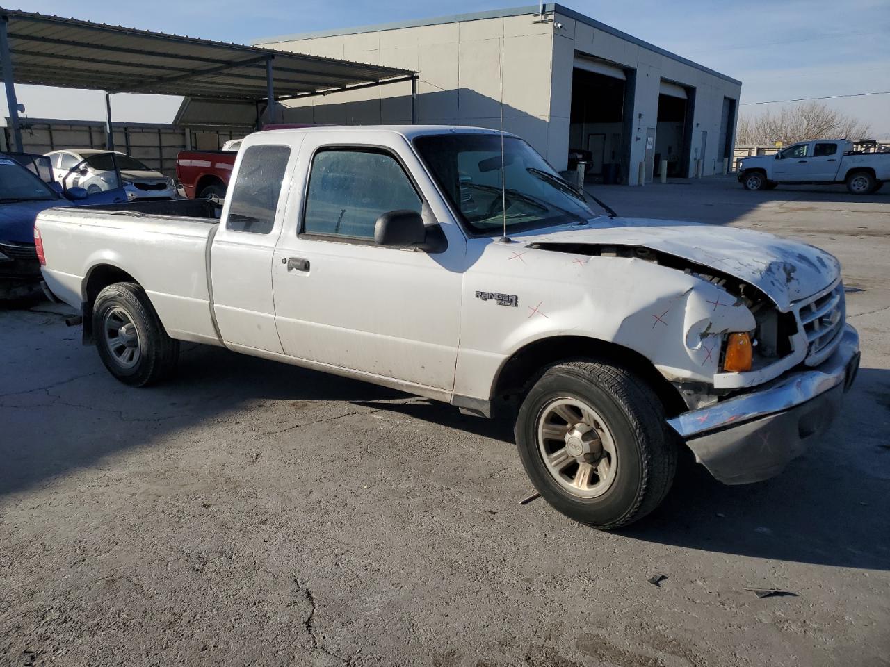 2003 Ford Ranger VIN 1FTYR44V43PA84888 Copart auction photo, front end / minor dent/scratches damage thumbnail 4