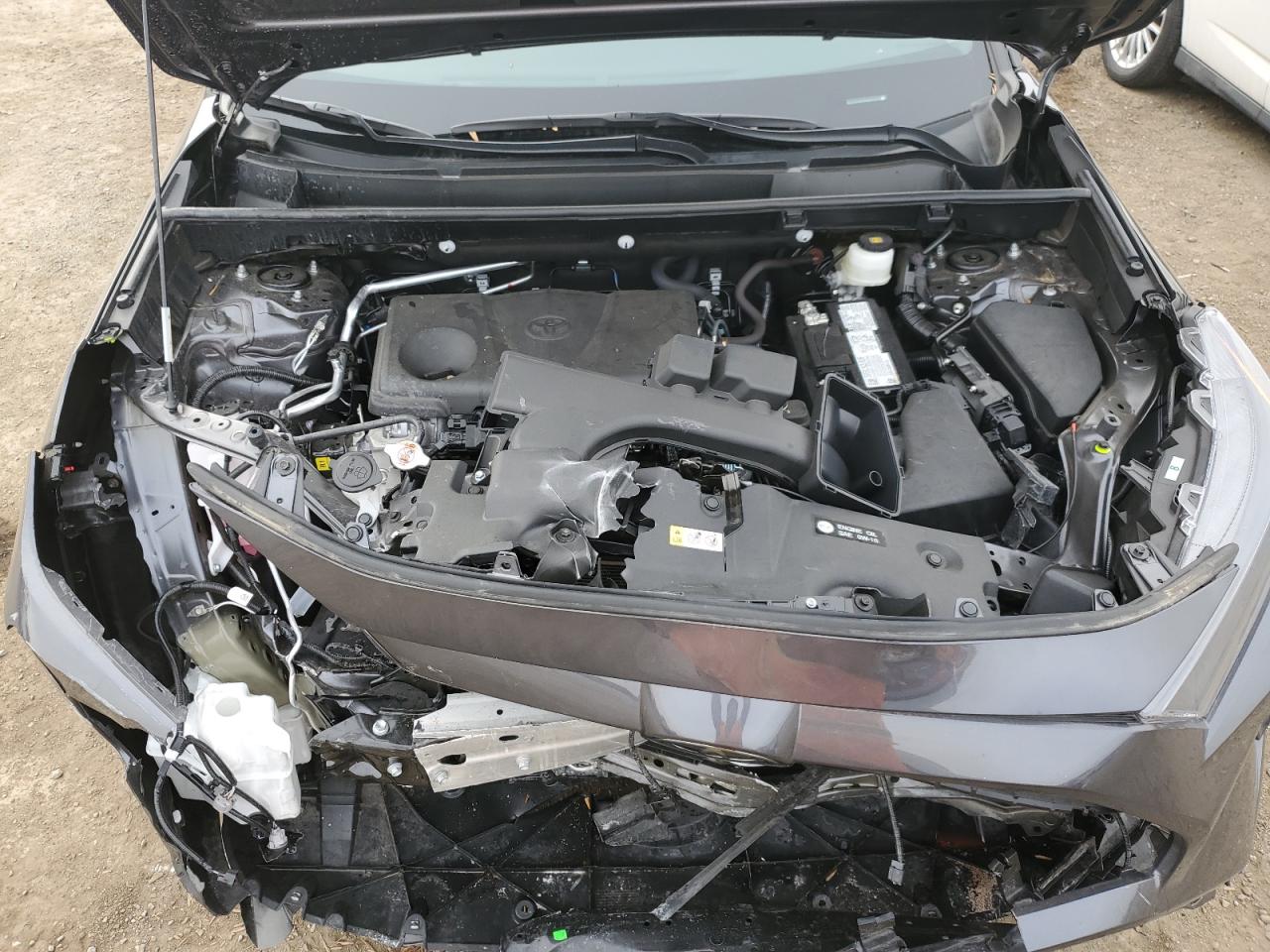 2022 Toyota RAV 4 VIN 2T3K1RFV3NW215050 Copart auction photo, front end / side damage thumbnail 14