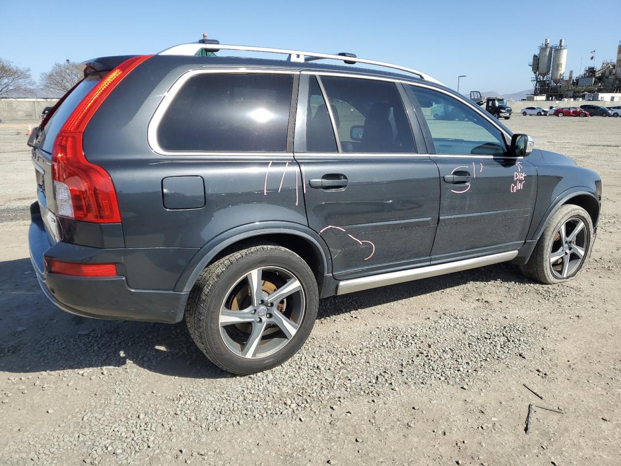 2013 Volvo XC90 VIN YV4952CT6D1662771 Copart auction photo, front end damage thumbnail 3