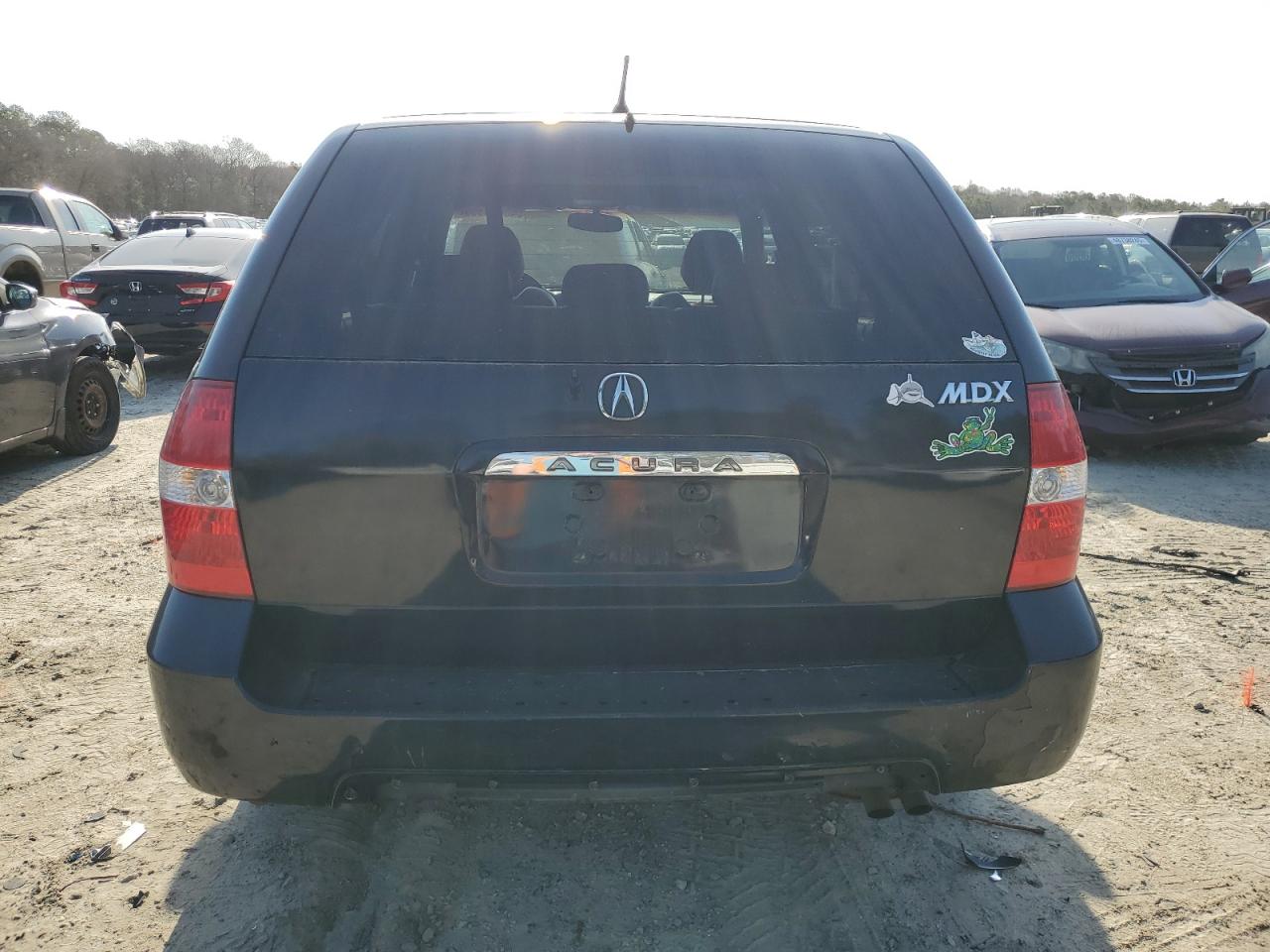 2002 Acura MDX VIN 2HNYD18292H528292 Copart auction photo, front end / side damage thumbnail 6