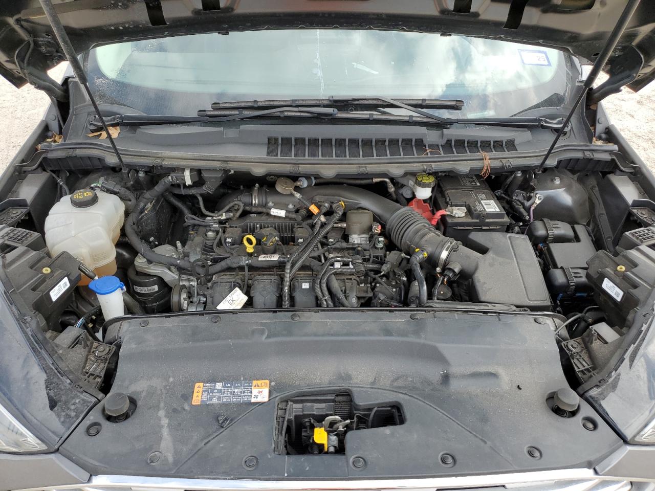 2022 Ford Edge VIN 2FMPK4J98NBA15845 Copart auction photo, all over damage thumbnail 11