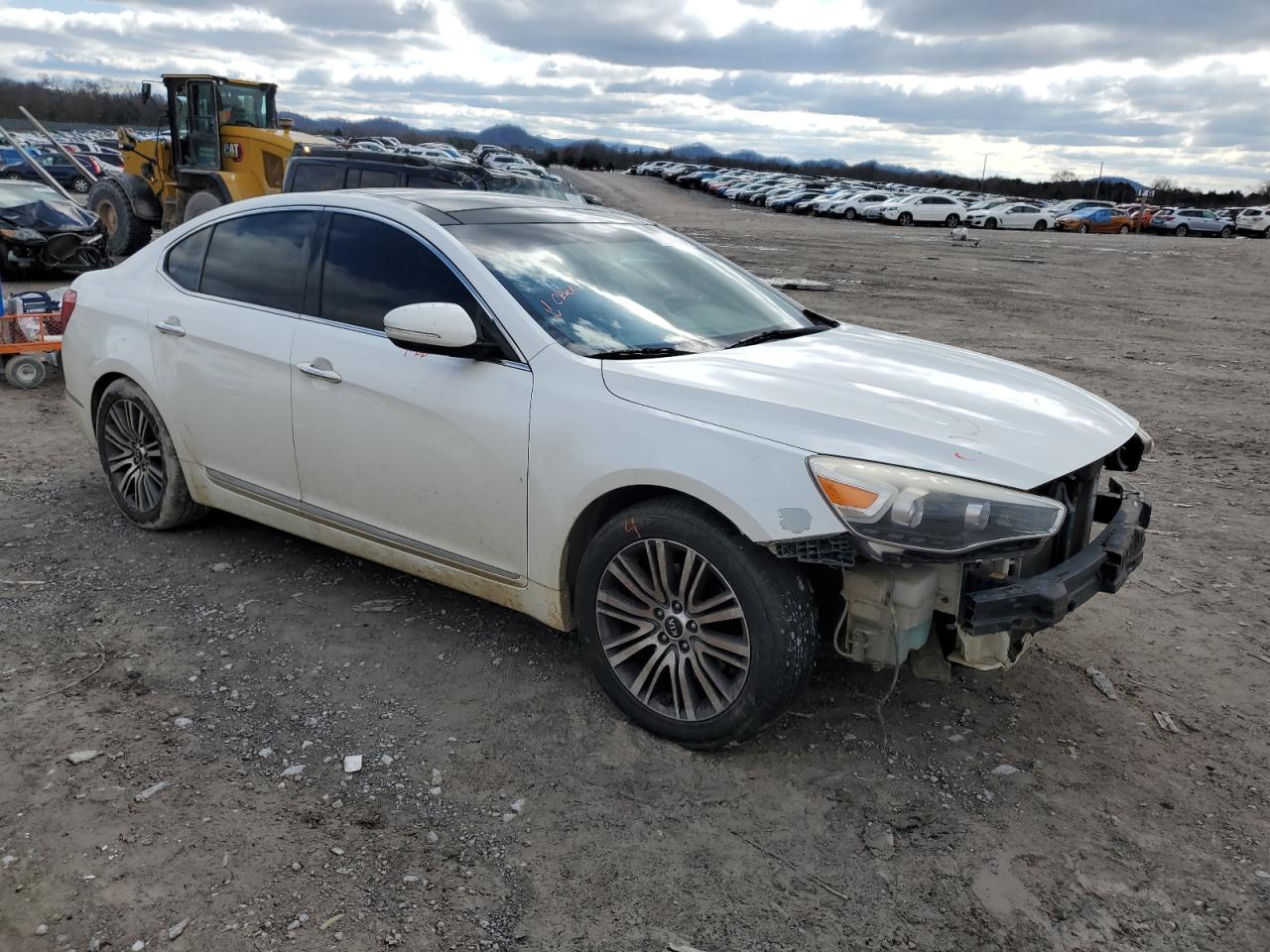 2016 KIA Cadenza VIN KNALN4D76G5216488 Copart auction photo, front end damage thumbnail 4