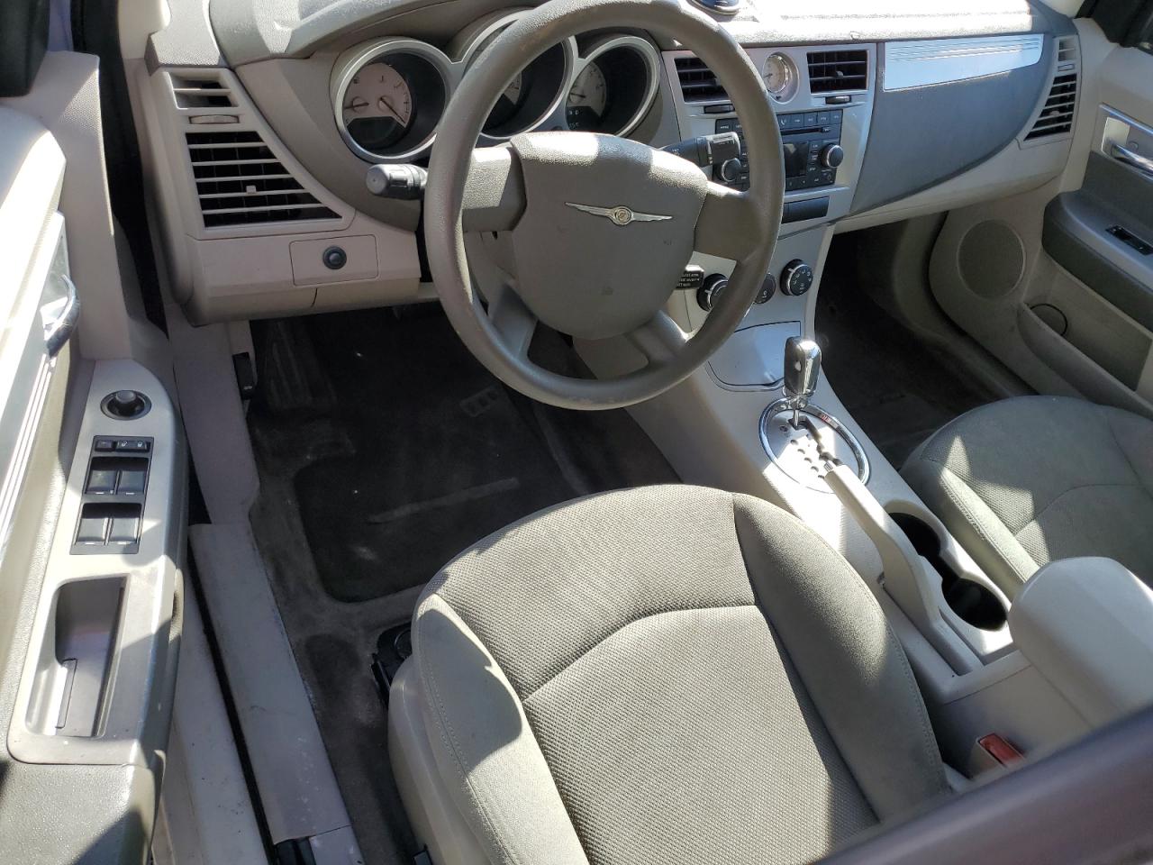 2008 Chrysler Sebring VIN 1C3LC56R18N139614 Copart auction photo, side / front end damage thumbnail 8