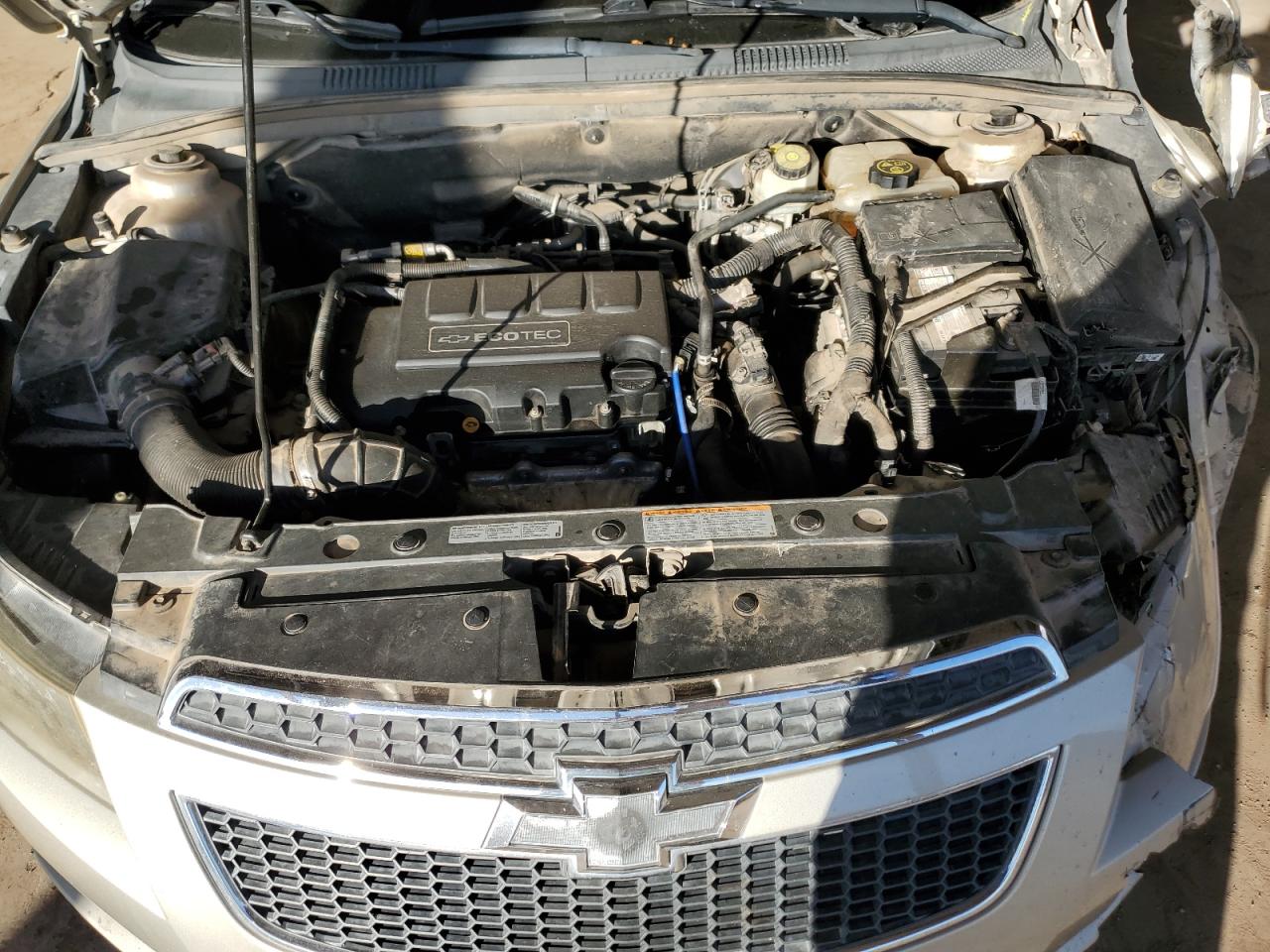 2014 Chevrolet Cruze VIN 1G1PC5SB6E7415056 Copart auction photo, rear end / front end damage thumbnail 11