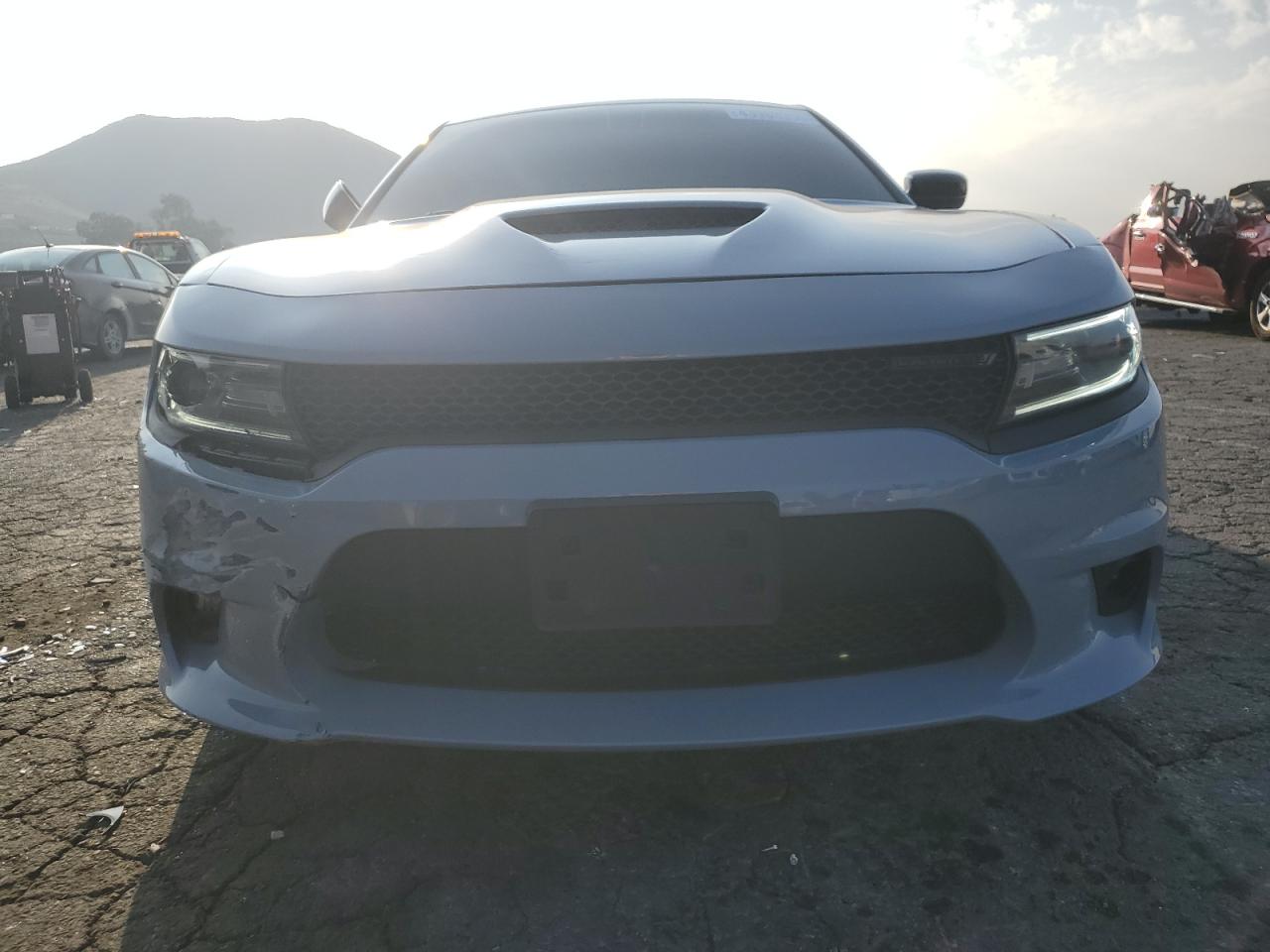 2020 Dodge Charger VIN 2C3CDXCTXLH233260 Copart auction photo, front end / side damage thumbnail 5