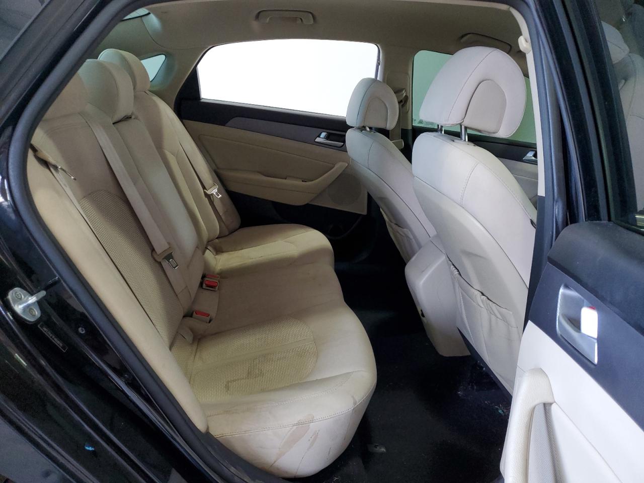 2015 Hyundai Sonata VIN 5NPE24AF1FH008145 Copart auction photo, vandalism damage thumbnail 10