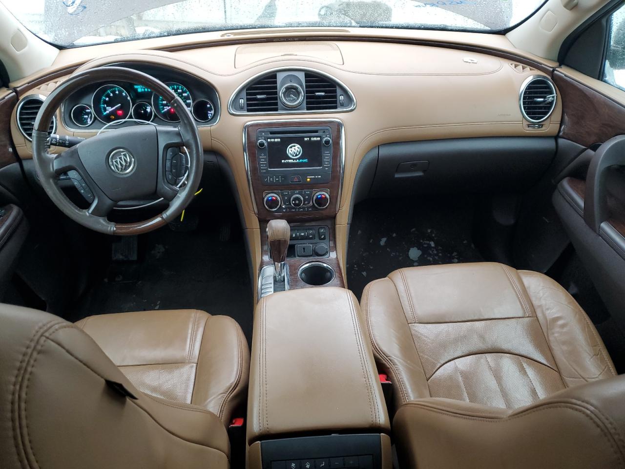 2015 Buick Enclave VIN 5GAKVBKD4FJ187401 Copart auction photo, rear end / side damage thumbnail 8