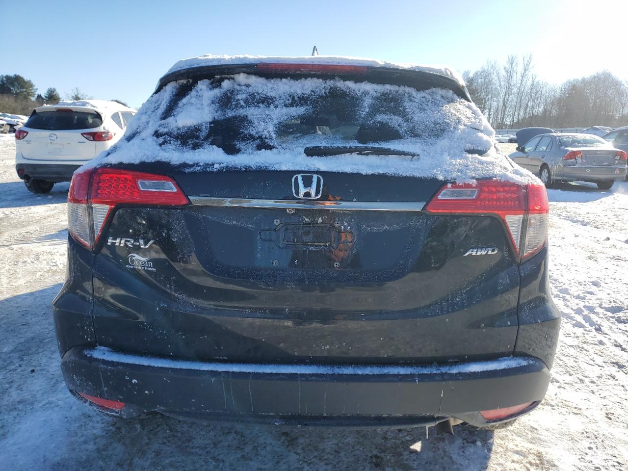 2021 Honda HR-V VIN 3CZRU6H34MM737163 Copart auction photo, front end damage thumbnail 6