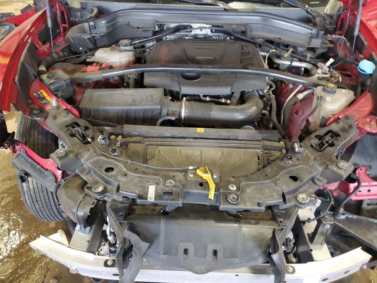 2020 Alfa Romeo Stelvio VIN ZASPAKBNXL7C97698 Copart auction photo, front end / side damage thumbnail 12