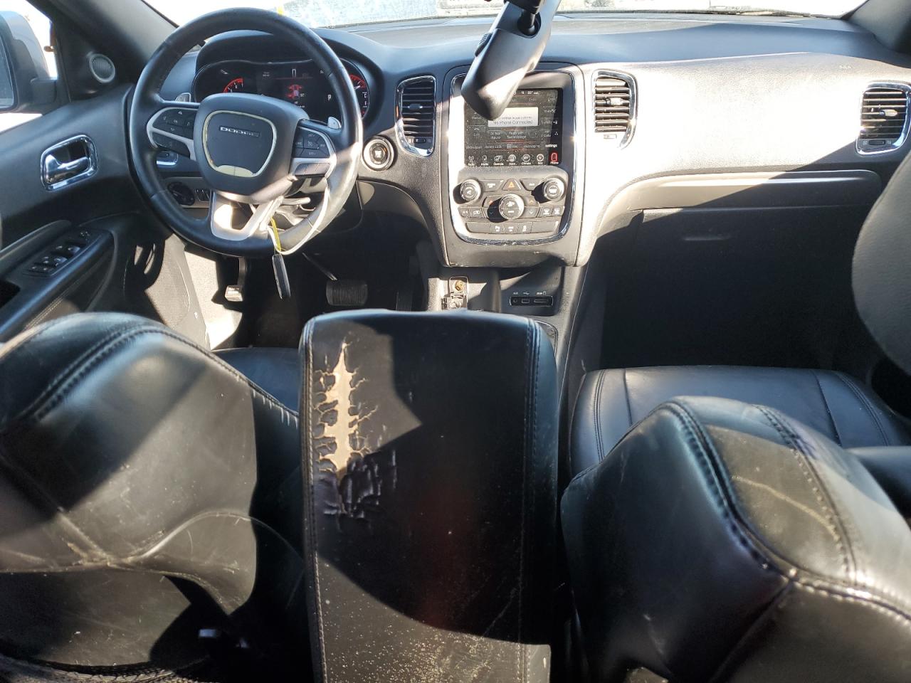 2015 Dodge Durango VIN 1C4RDHDG9FC702584 Copart auction photo, front end damage thumbnail 8